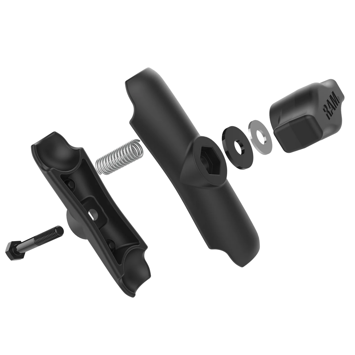RAM® Double Socket Arm - B Size Medium | Phone Holders | PERTH PRO AUTO ELECTRIC PARTS