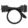Flat 12Pin to Flat 12Pin Elecbrakes Trailer Brake Controller Adapter