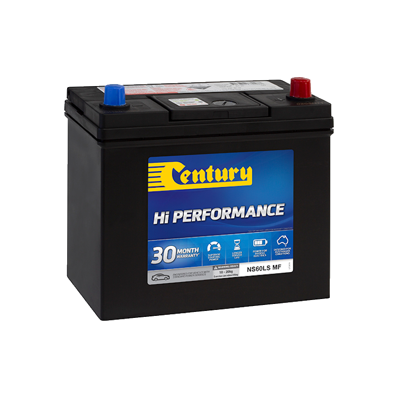 NS60LS MF Century Hi Performance Battery 430CCA 76RC 45AH