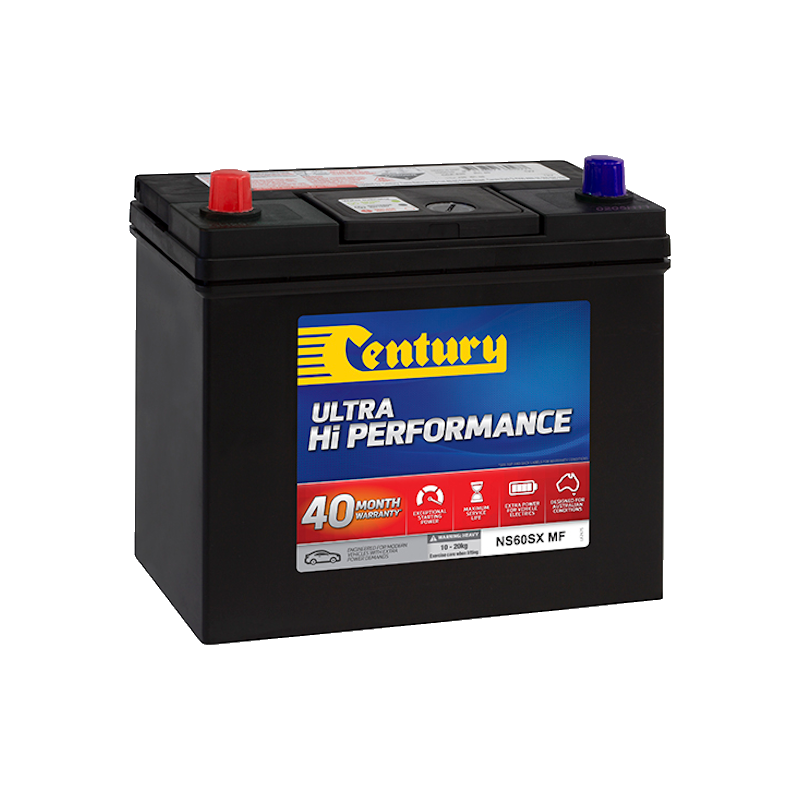 NS60SX MF Century Ultra Hi Performance Battery 470CCA 80RC 50AH