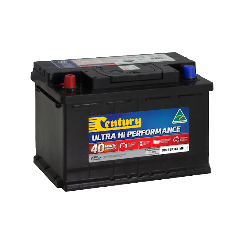 DIN65RHX MF Century Ultra Hi Performance Battery 760CCA 145RC 77AH
