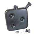 10L Black Wafer Fuel Tank for Diesel Air Heater with Lockable Cap and Gauge