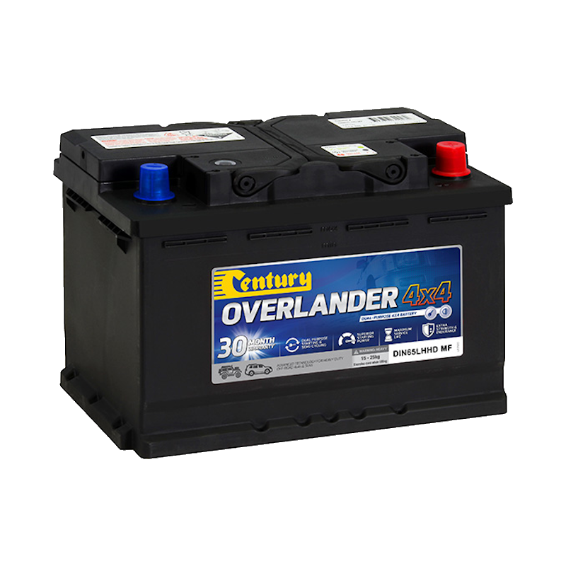 DIN65LHHDMF Century Overlander 4X4 650CCA 120RC 70AH