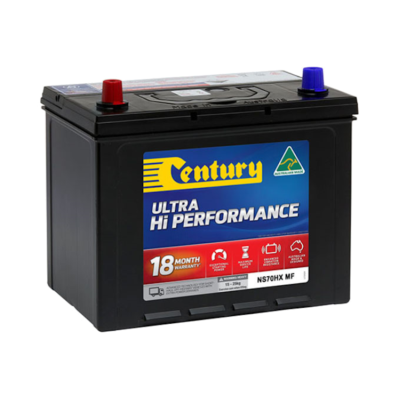 NS70HX MF Century Ultra High Performance 720CCA 150RC 82AH