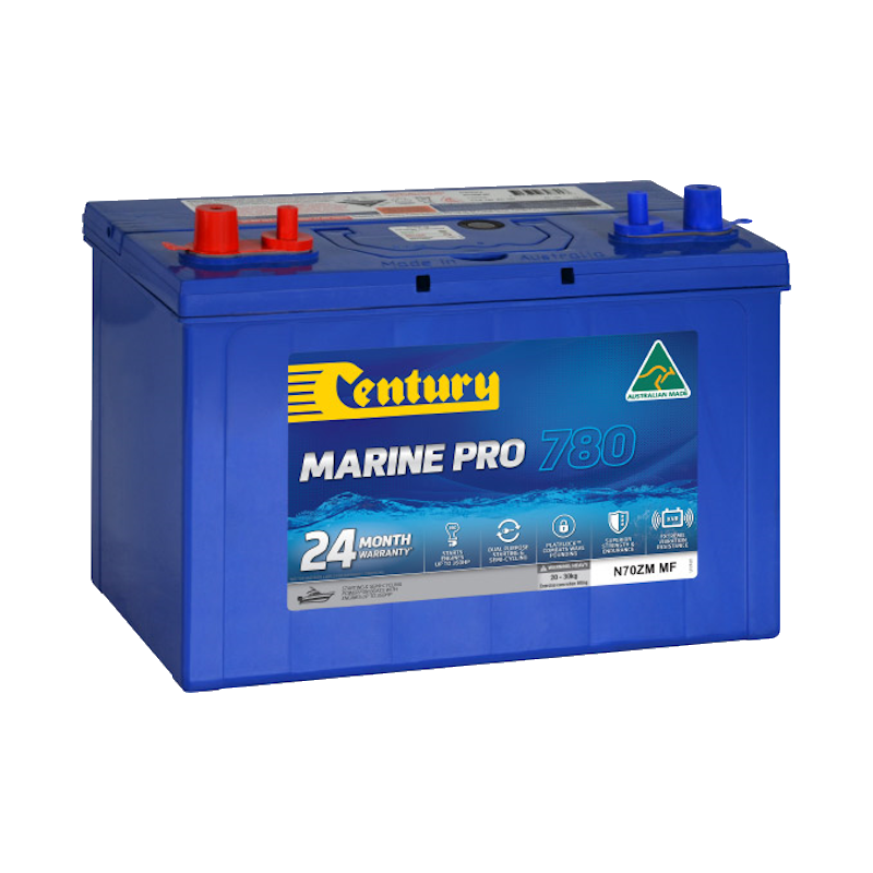 N70ZM MF Century Marine Pro 780 Battery 780CCA 180RC 1000MCA 100AH