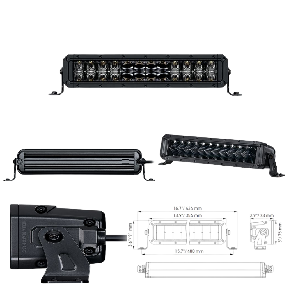 Hella Black Magic Tough Range | LED Light Bars