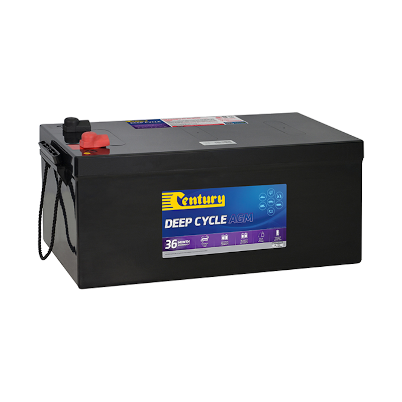 C12-270XDA Century Deep Cycle AGM Battery 12V 270AH