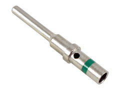 Deutsch Solid Pin Contact — SZ16 (14 AWG, Nickel Green Band)