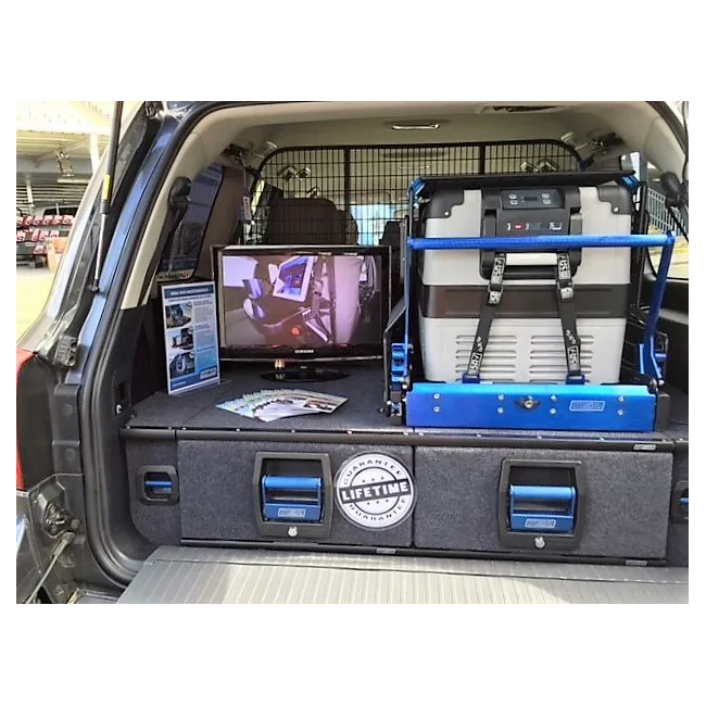 MSA 4x4 TOYOTA LANDCRUISER 300 SERIES COMPLETE DUAL STORAGE DRAWER KIT (2021 - CURRENT)