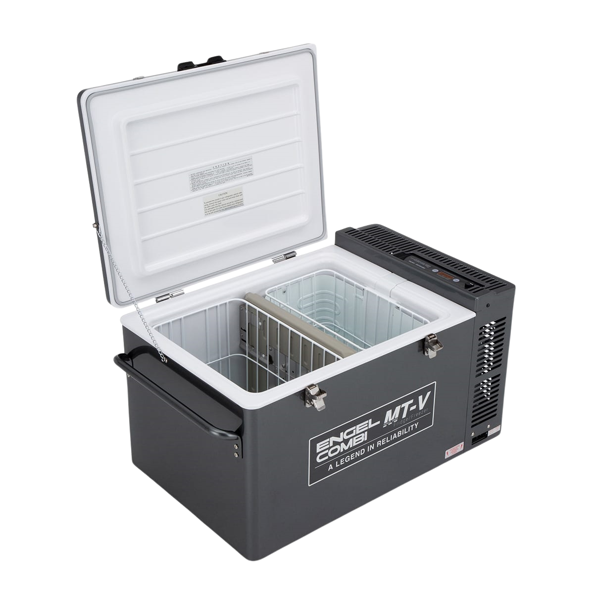 Engel MT-V Combi Series 57 Litre, Gunmetal, 12/24V DC (2.6/1.3A) & 240V AC