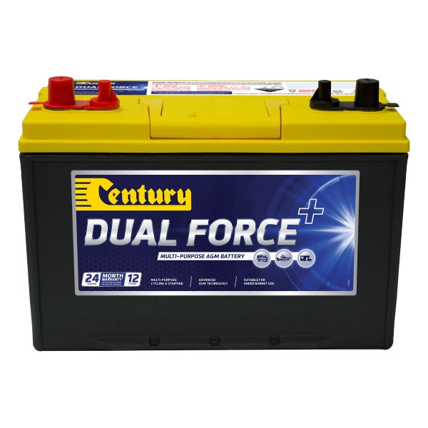 Century Dual Force+ Battery 27X MF 12Volts 750CCA 175RC 90AH