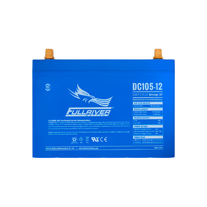 Fullriver Deep Cycle AGM Battery 105Ah