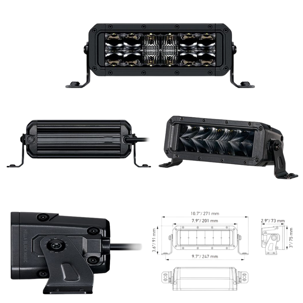 Hella Black Magic Tough Range | LED Light Bars