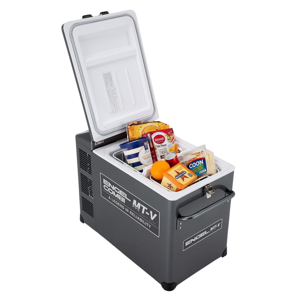 Engel MT-V Combi Series 39 Litre, Gunmetal, 12/24V DC (2.6/1.3A) & 240V AC
