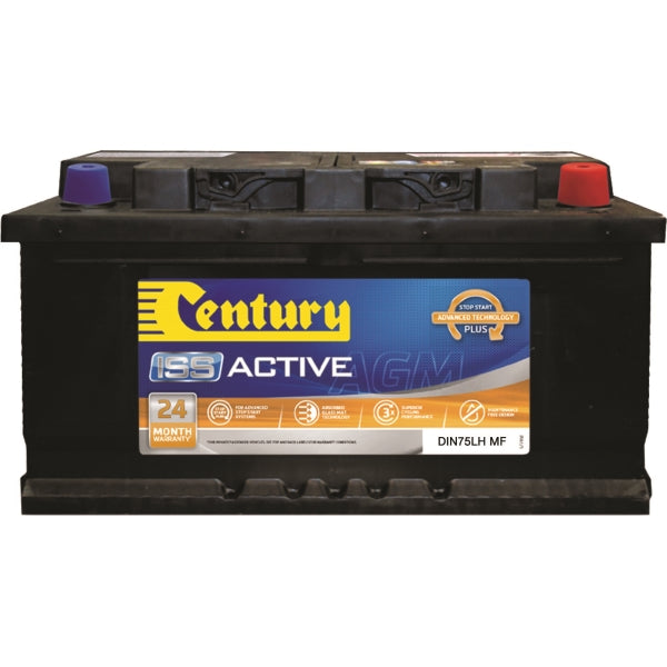 DIN75LH AGM Century ISS Active Battery 800CCA 155RC 80AH - view 4