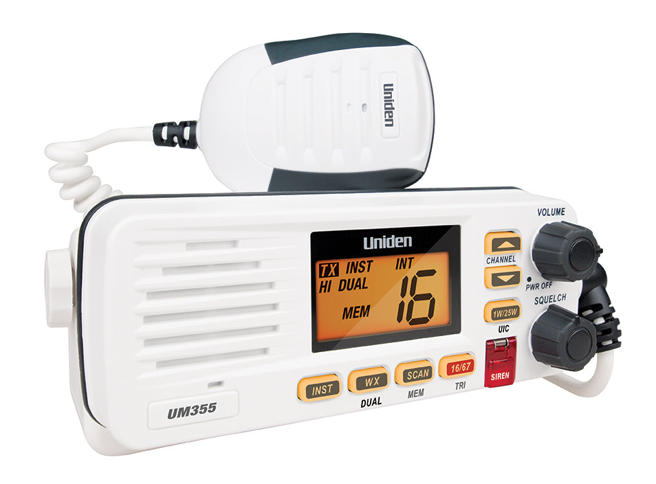 Uniden UM355VHF VHF Splashproof Marine Radio