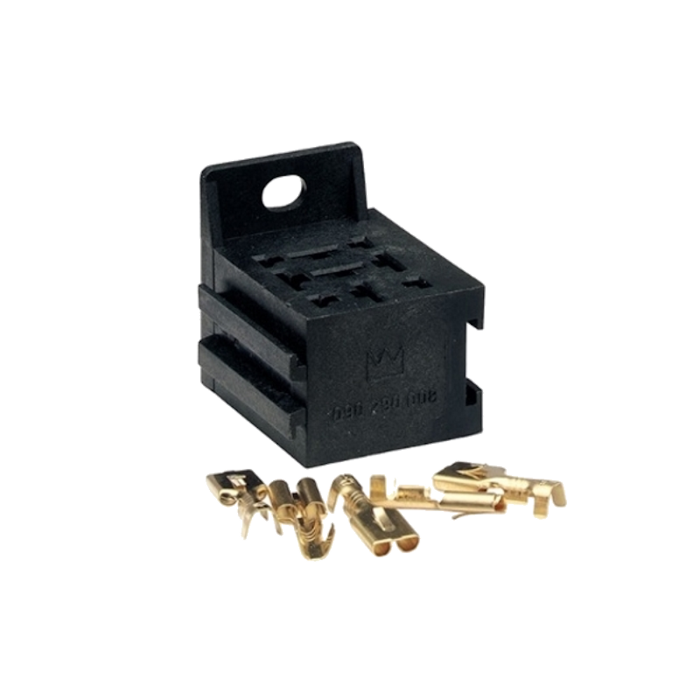 Mini Relay Base C/W Terminals Suits 4&5 Pin Relays