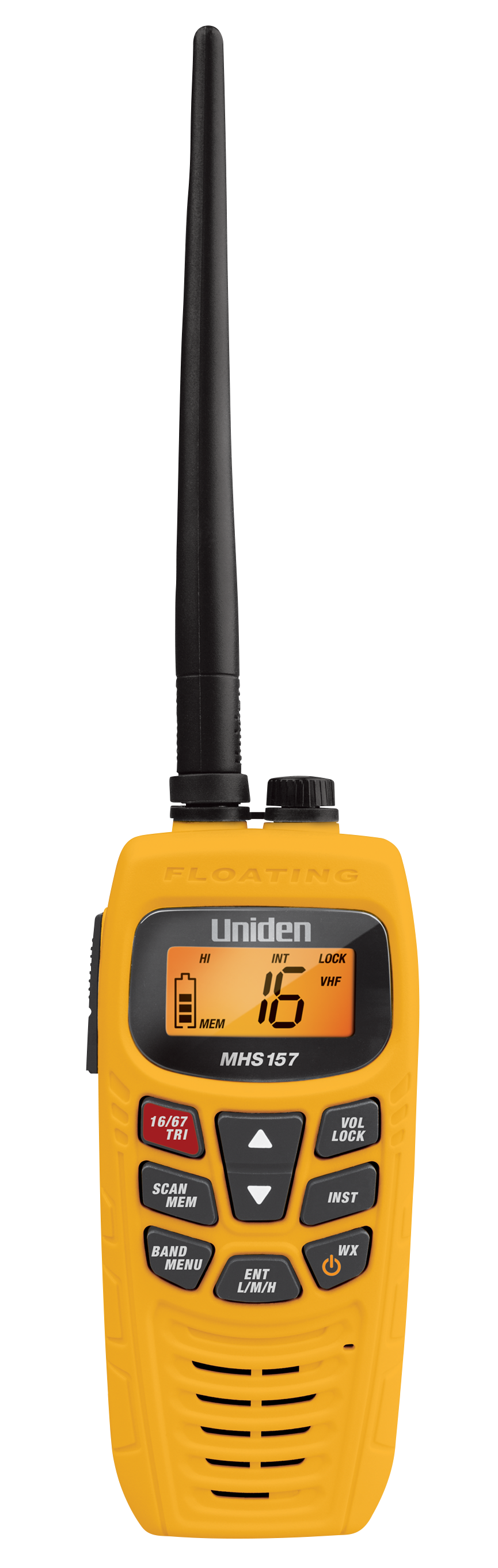 Uniden MHS157UV Dual Band VHF/UHF Handheld Radio
