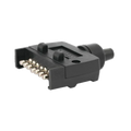 7 Pin Flat Metal Trailer Plug