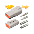 2 Pin Heavy Duty Deutsch Connector to suit 5mm (2.9mm^2) Auto Cable