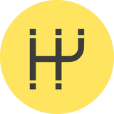 Yellow circle icon with a grey transmission gear box