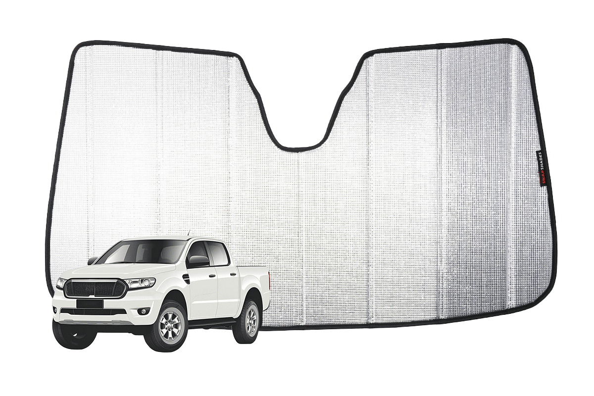 Ford Ranger, Everest & Mazda BT-50 Front Windscreen Sun Shade (With Radar)