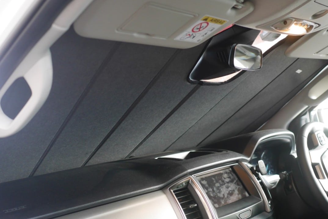 Ford Ranger, Everest & Mazda BT-50 Front Windscreen Sun Shade (With Radar)