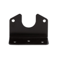 Angled Bracket for Small Round Metal Trailer Socket