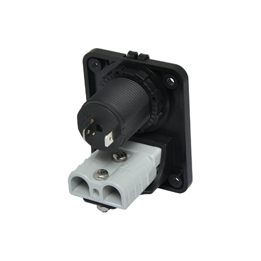 Panel Mount Anderson Style Connector With Car Accessory