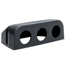 Triple Surface Mount Panel — Three 29mm Accessory Sockets