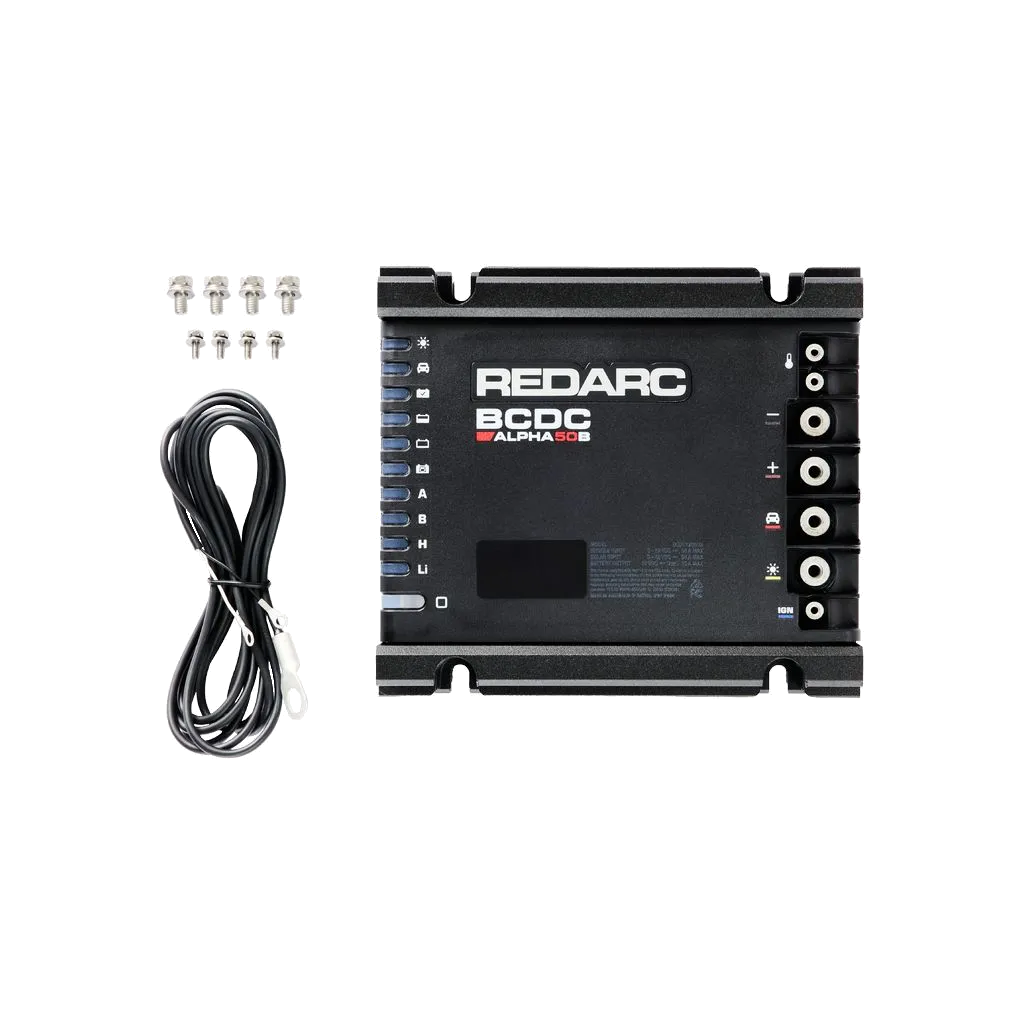 Redarc BCDC Alpha25 12V 25A DC Battery Charger