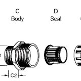Nylon Cable Glands IP68 - various sizes