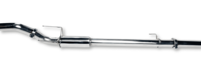 Exhaust pipe on a white background