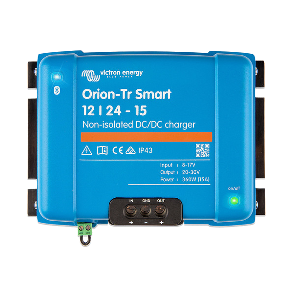 Victron Orion-Tr Smart 12/24-15A (360W) Non-isolated DC-DC charger