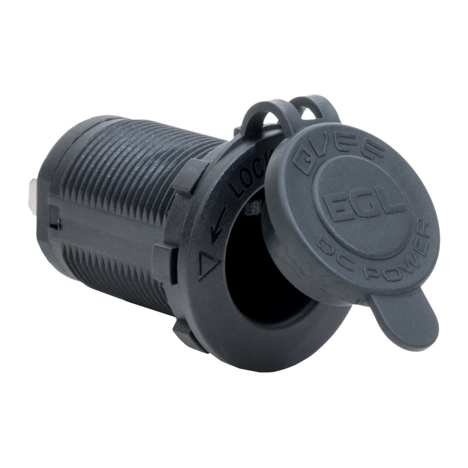 Engel Socket With Fixing Nut 12-24V
