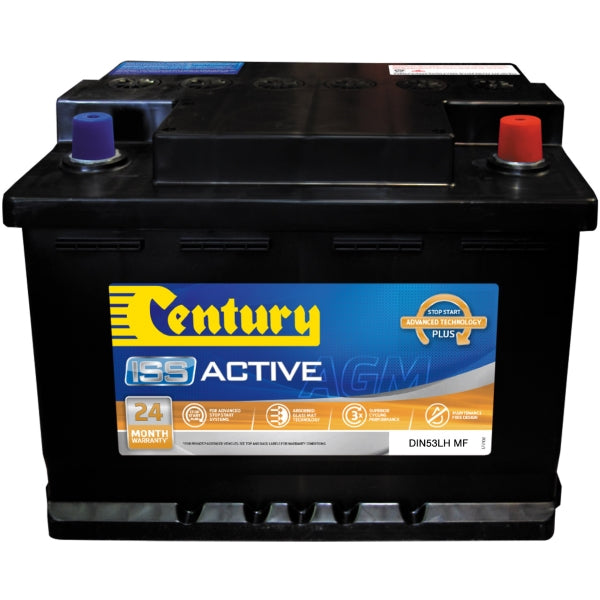 DIN53LH AGM Century ISS Active Battery 640CCA 100RC 60AH - view 4