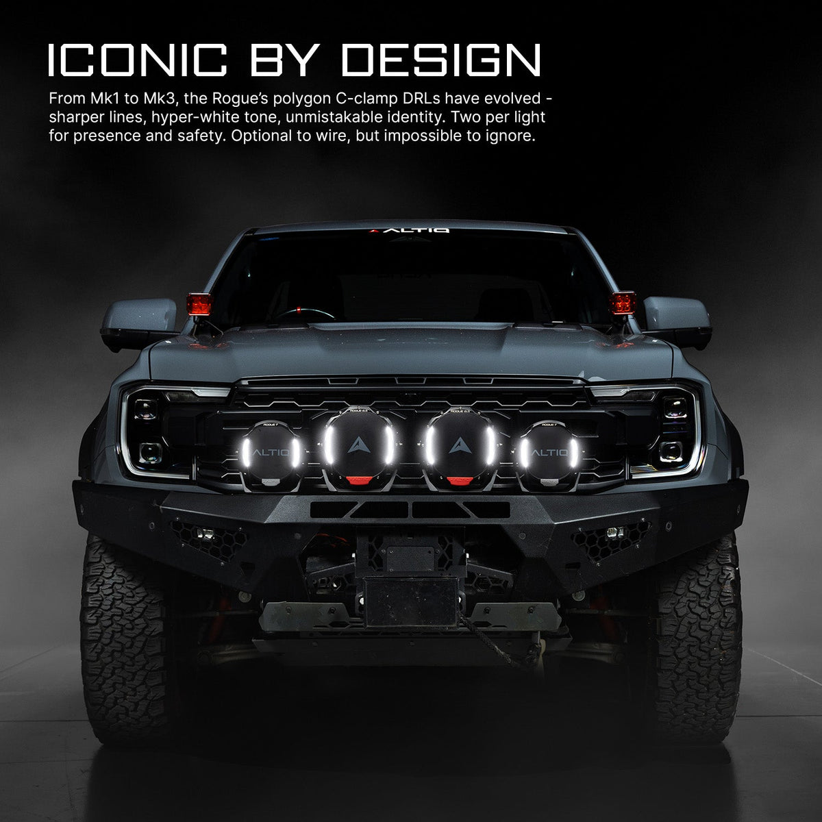 ALTIQ Rogue 8.5 Mk3 all-new 3D alloy mounting bracket close up