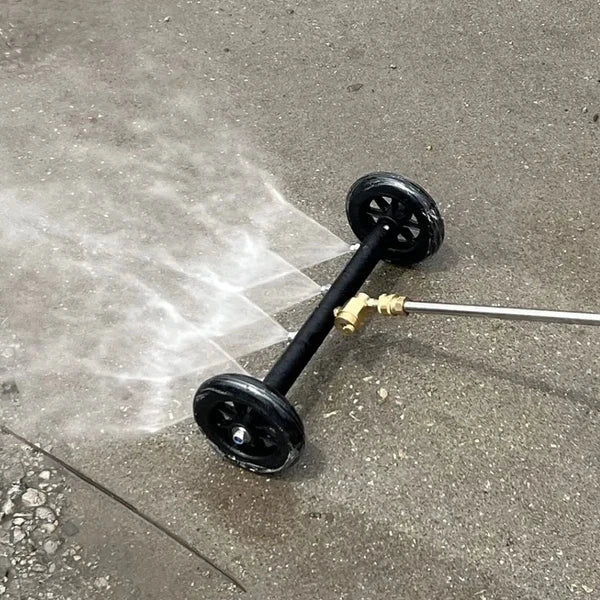 Blahst Underbody Cleaner in use