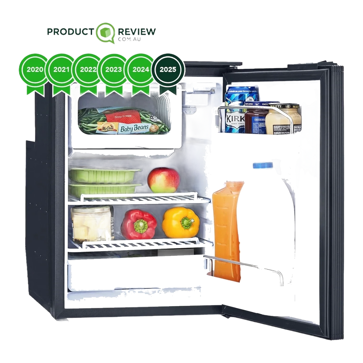 Bushman 50L Caravan Fridge Heavy Duty Upright Fridge Series - 12V / 24V