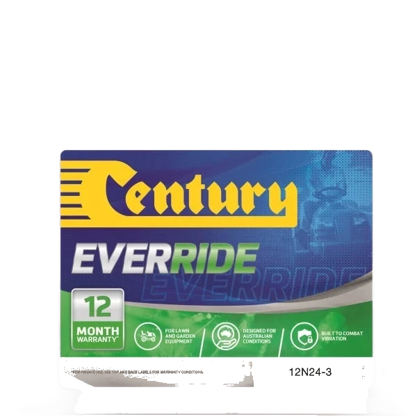 Century EverRide Maintainable Battery 12N24-3 12Volts 240CCA 35RC 24AH