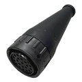 Deutsch-Style Female Plug with Boot — 23-Pin