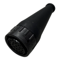 Deutsch-Style Female Plug with Boot — 23-Pin