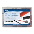 Heat Shrink Kit — 300 Pieces, 9 Sizes, Red & Black