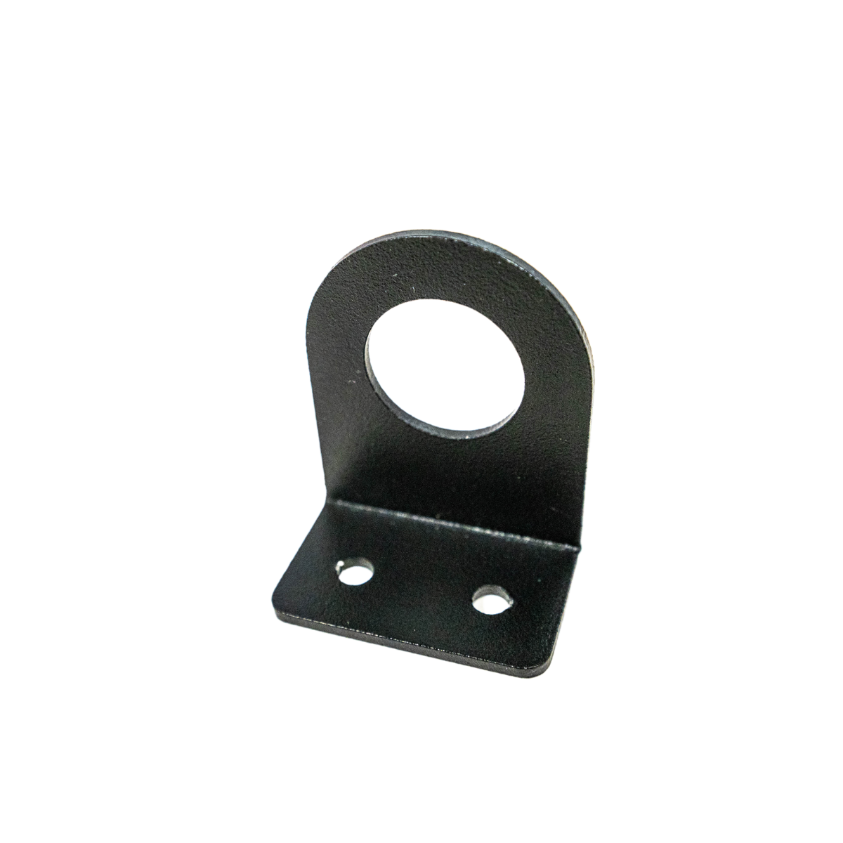 Stainless steel bulkhead adapter plate with 17mm pass-through bore, angled and straight versions