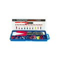 Jaylec Double Crimp Terminal Assortment Kit 142Pcs