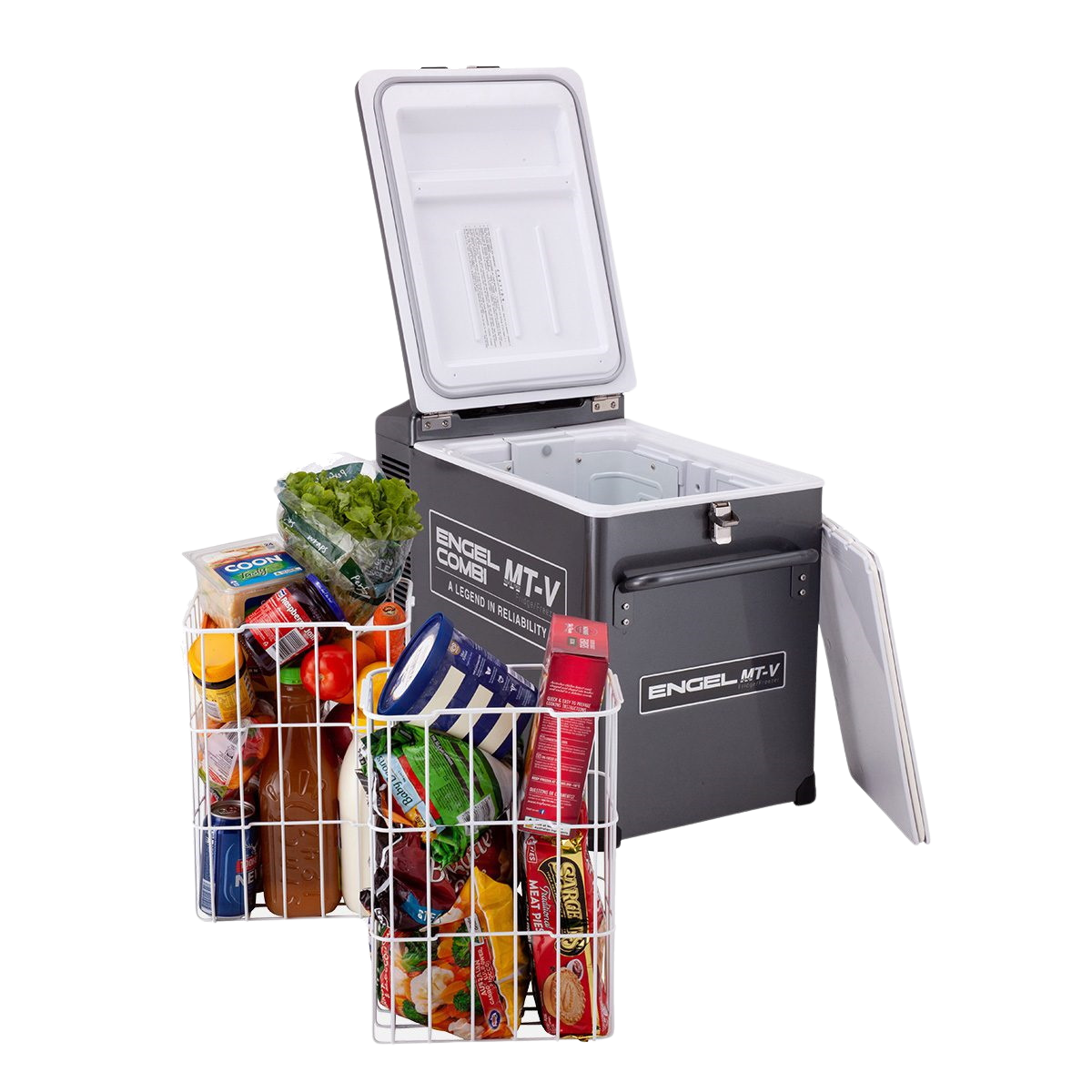Engel MT-V Combi Series 39 Litre, Gunmetal, 12/24V DC (2.6/1.3A) & 240V AC