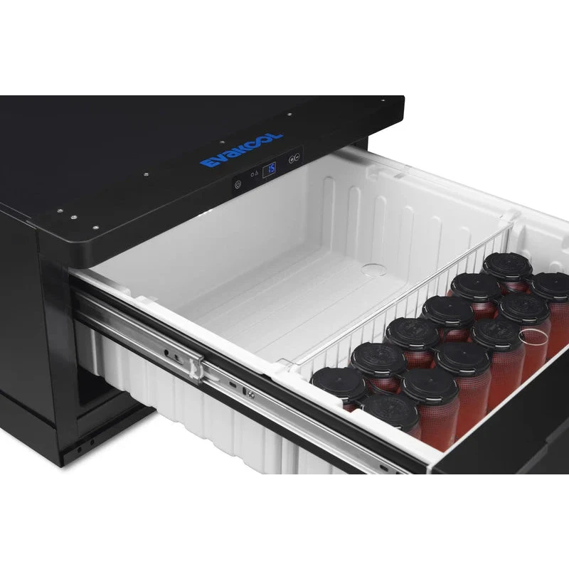 EvaKool 40L Platinum Drawer Fridge Freezer 12V/24V - hero shot 3 (DC40-DRW-AU)