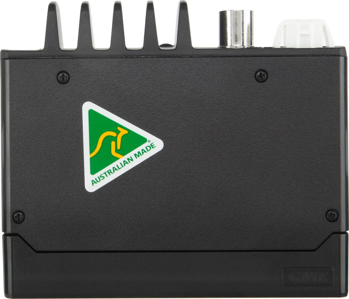 GME XRS-330C Connect Super Compact UHF CB Radio – top view