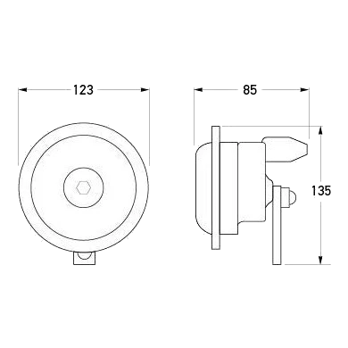Hella - Super Tone B133 Horn Set of 2 – view 2
