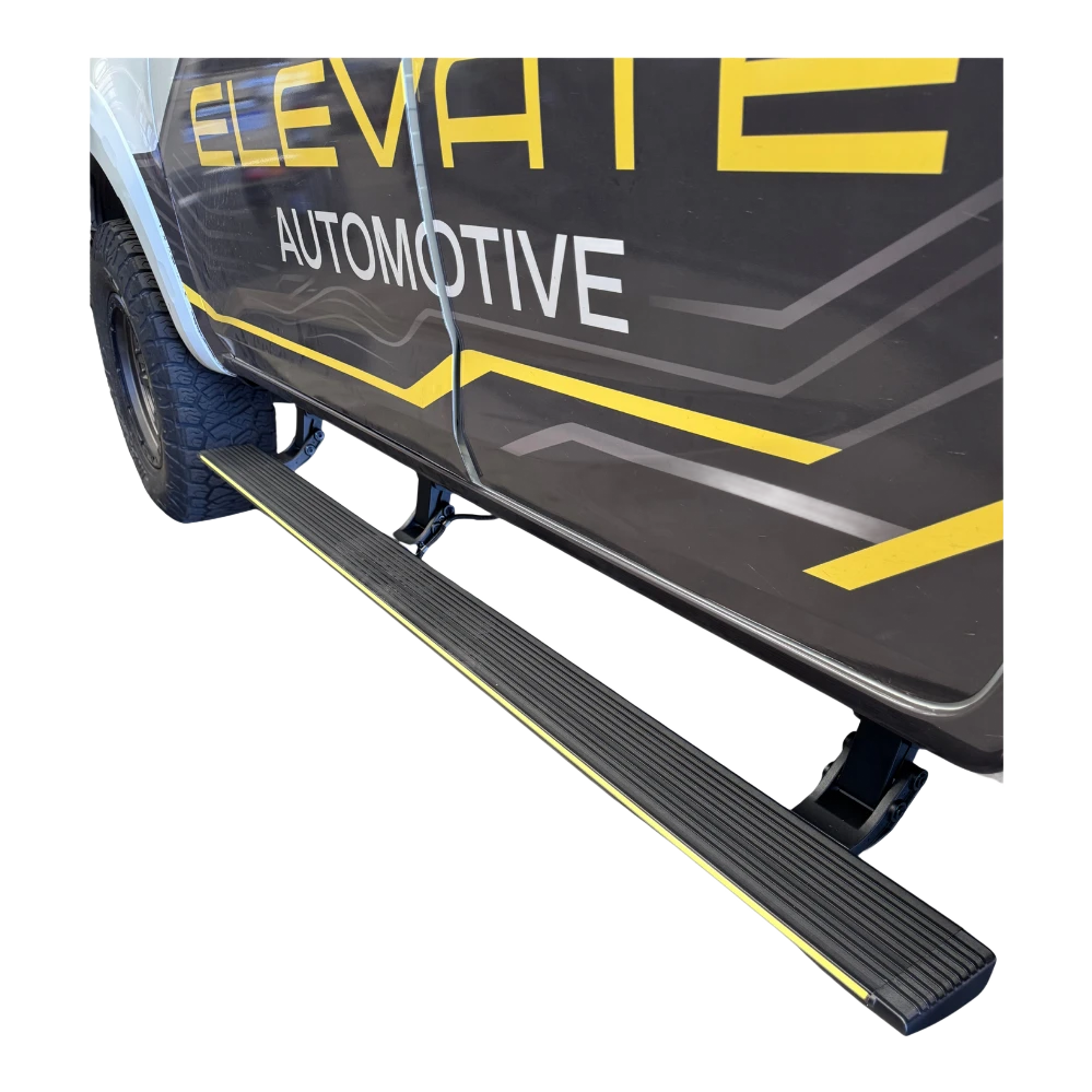 Isuzu Dmax RG 2020-Onwards Electric Side Steps with LED Light – view 4